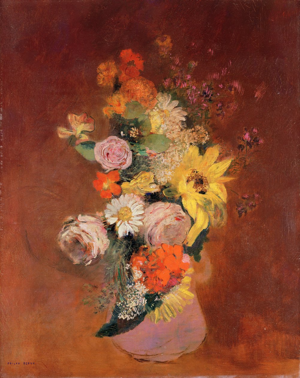 Neznámý obrázek od Odilon Redon