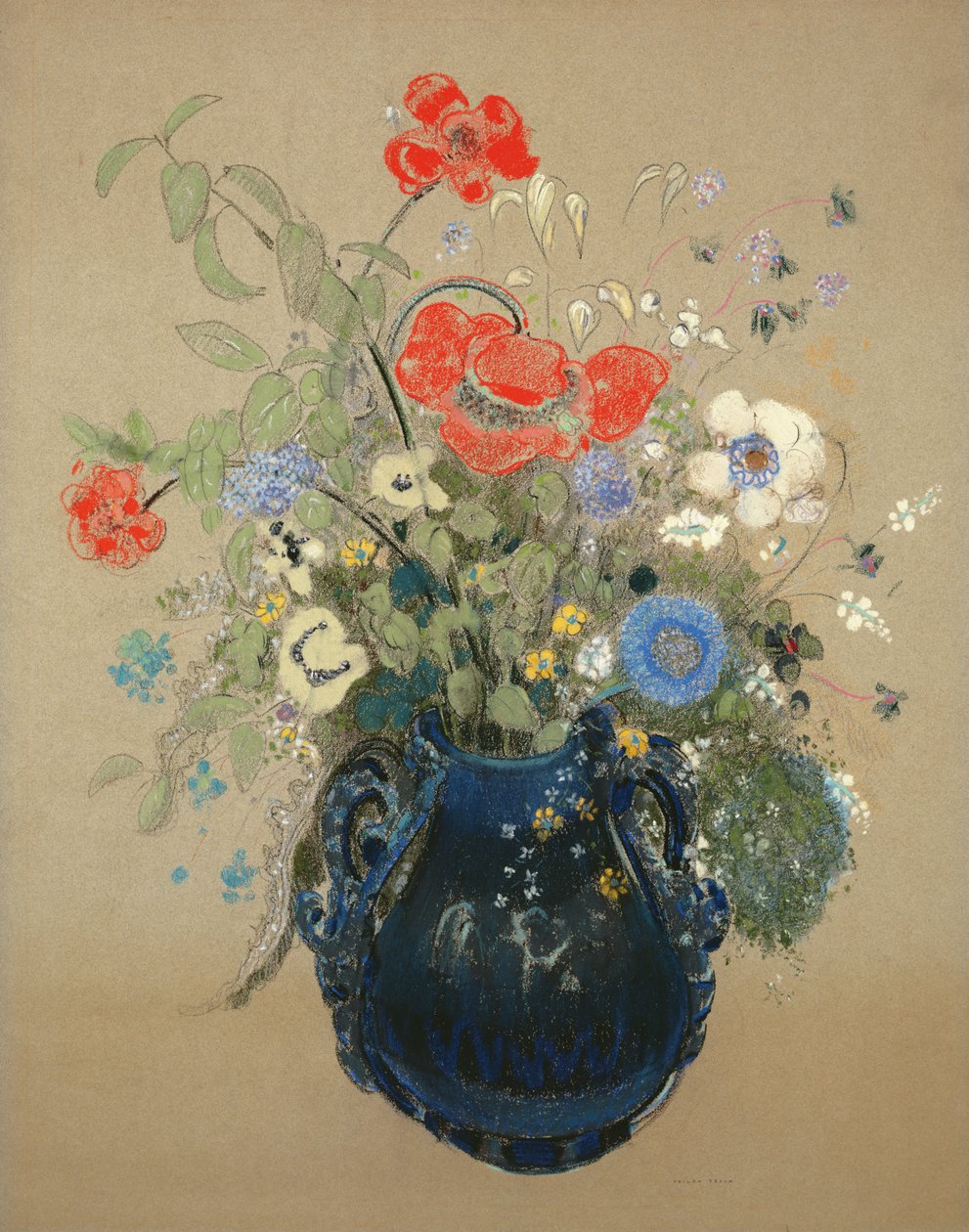 Neznámý obrázek od Odilon Redon