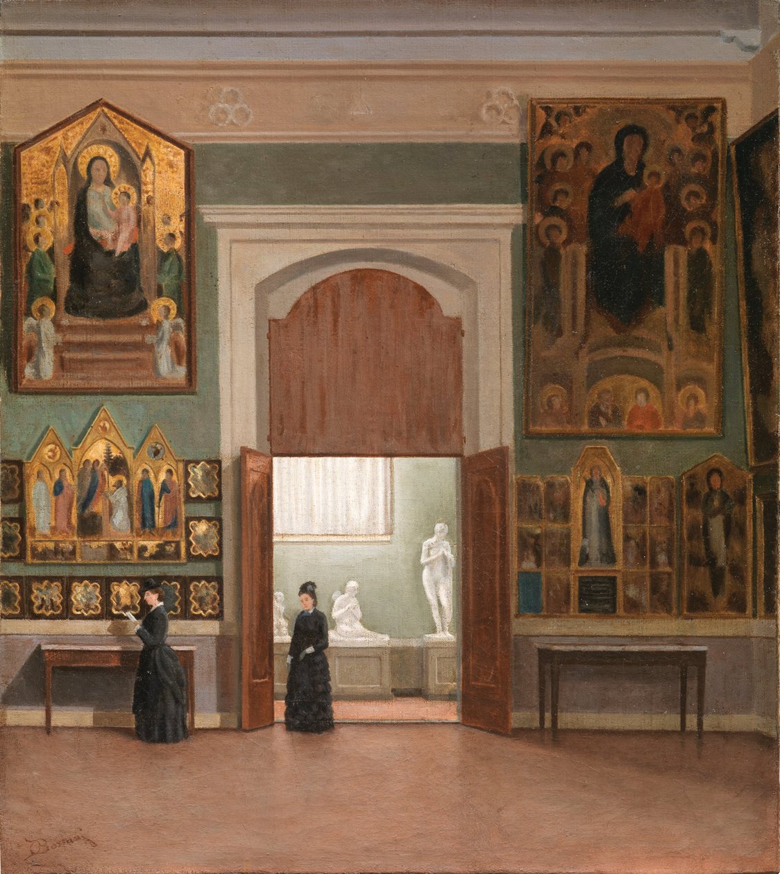 V galerii Accademia, Odoardo Borrani od Odoardo Borrani