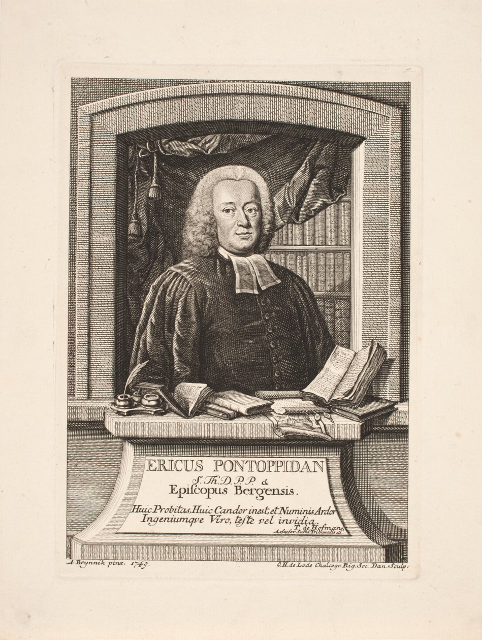 Erik Pontoppidan (mladší) biskup od Odvardt Helmoldt de Lode