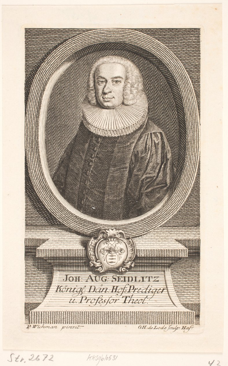 Johan August Seidlitz, kněz od Odvardt Helmoldt de Lode
