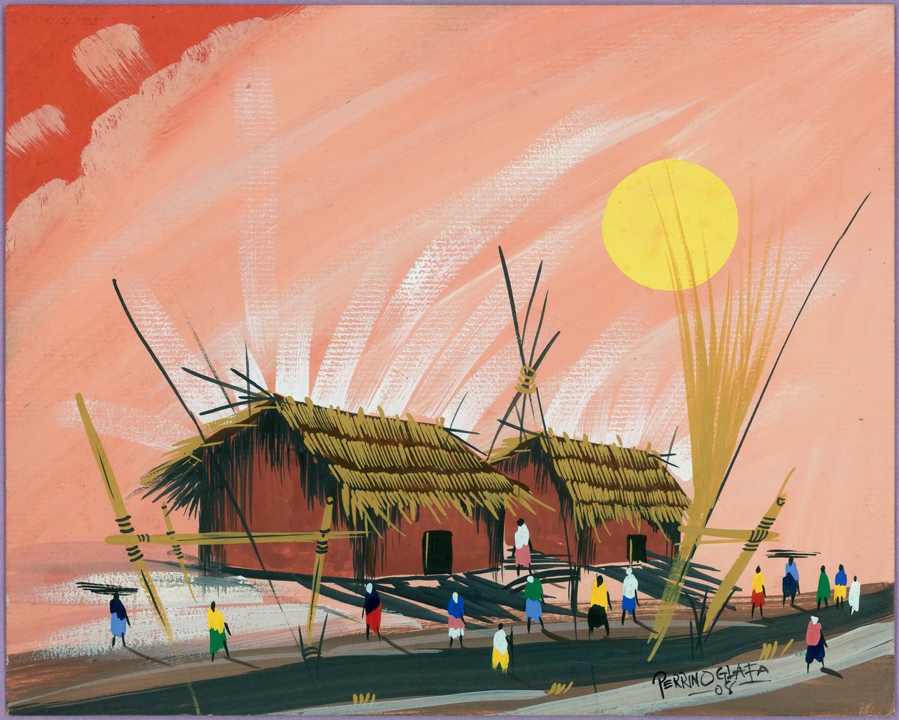 Můj malý africký domov, 2008 od Oglafa Ebitari Perrin