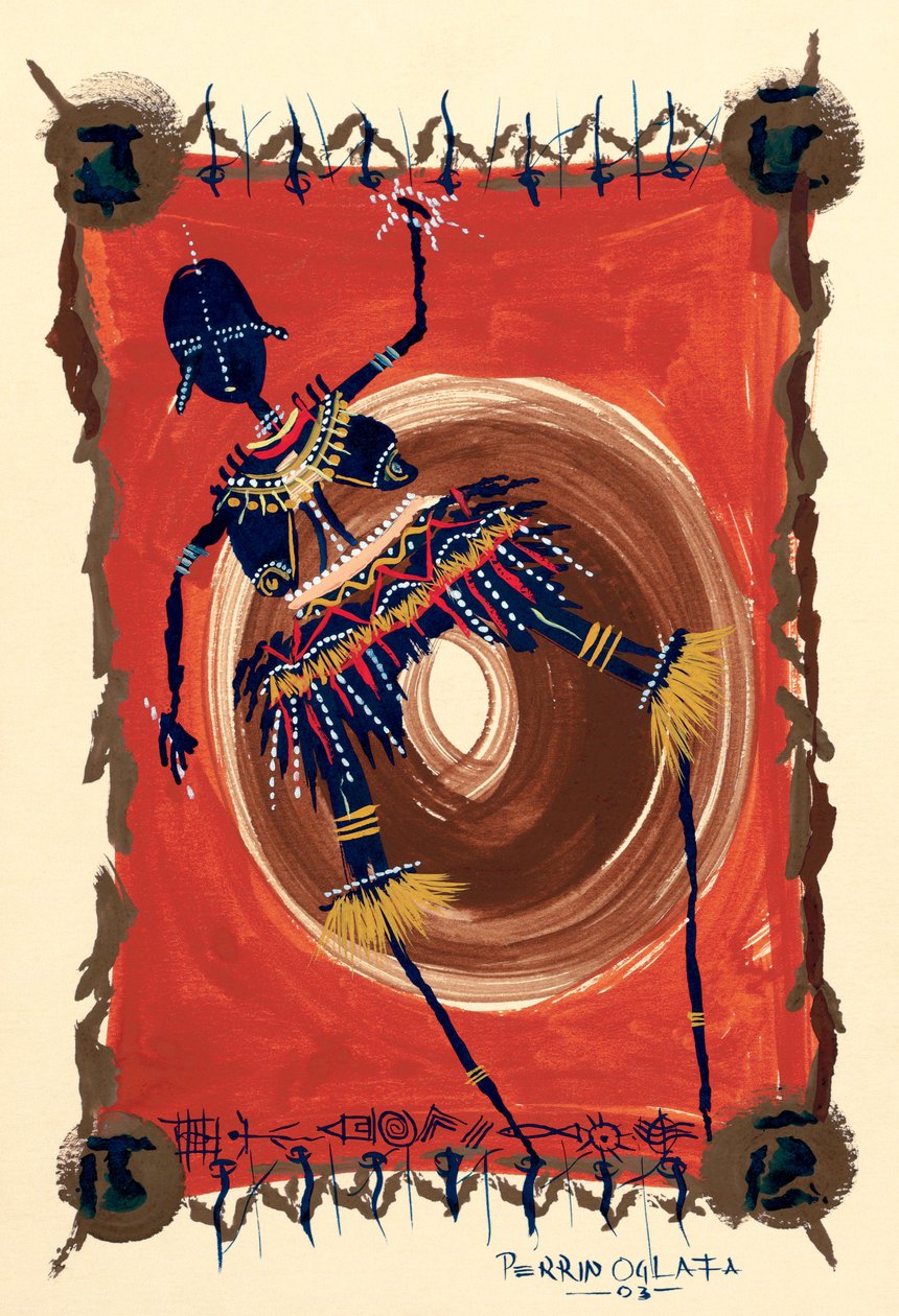 Stick Dance, 2003 od Oglafa Ebitari Perrin