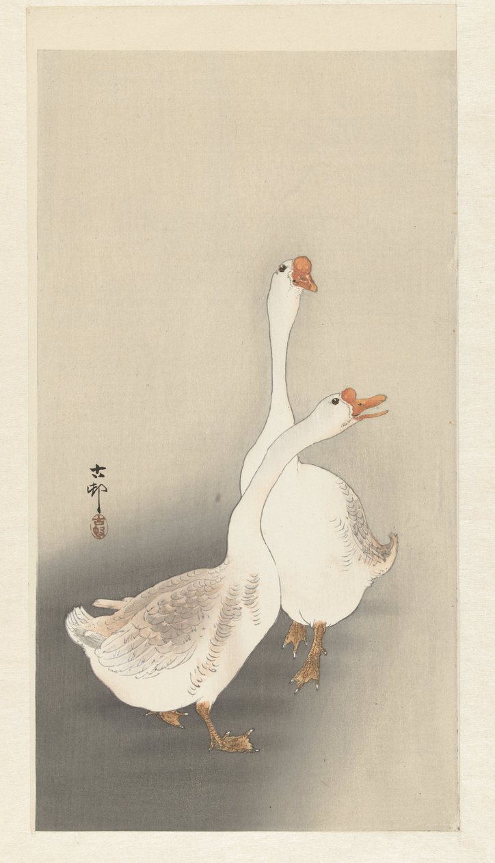 Dvě husy od Ohara Koson