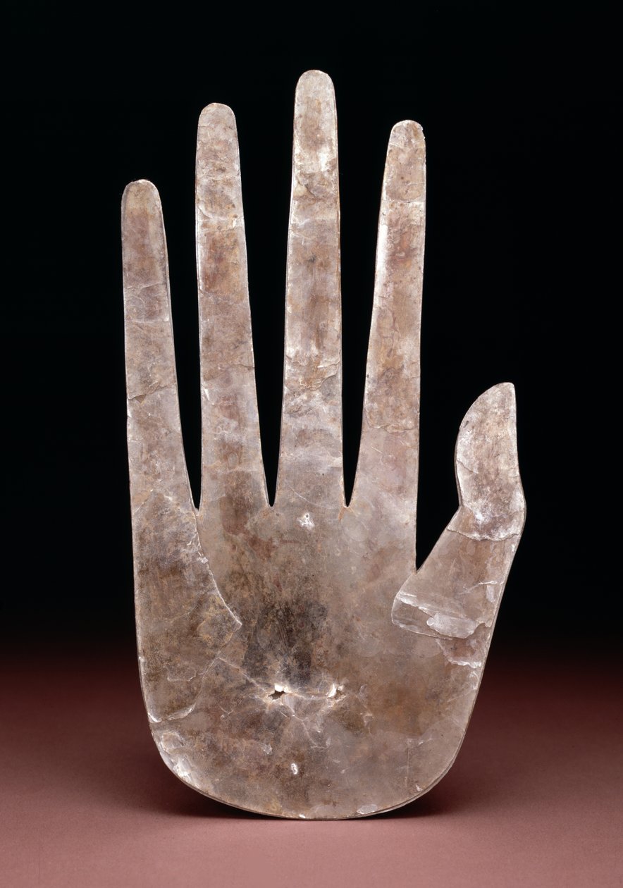 Ručně tvarovaný výřez, 200 BC-400 AD (slída) od Ohio Hopewell culture