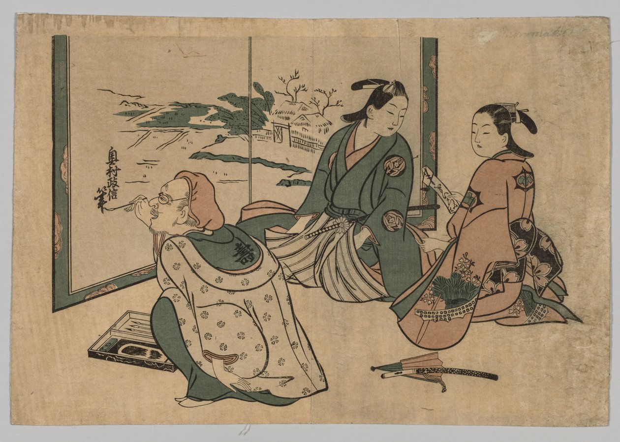 No Title, 1742-1755. od Okumura Masanobu