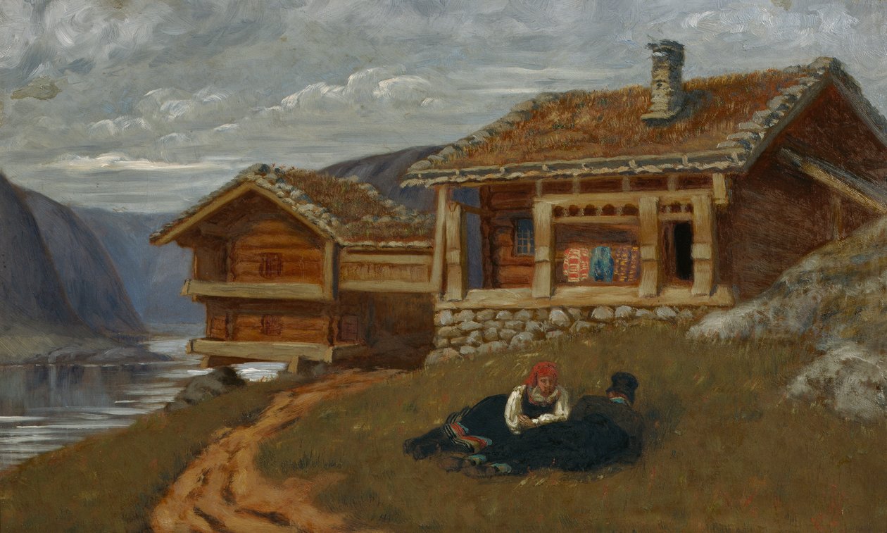 Ze Setesdalenu od Olaf Isaachsen