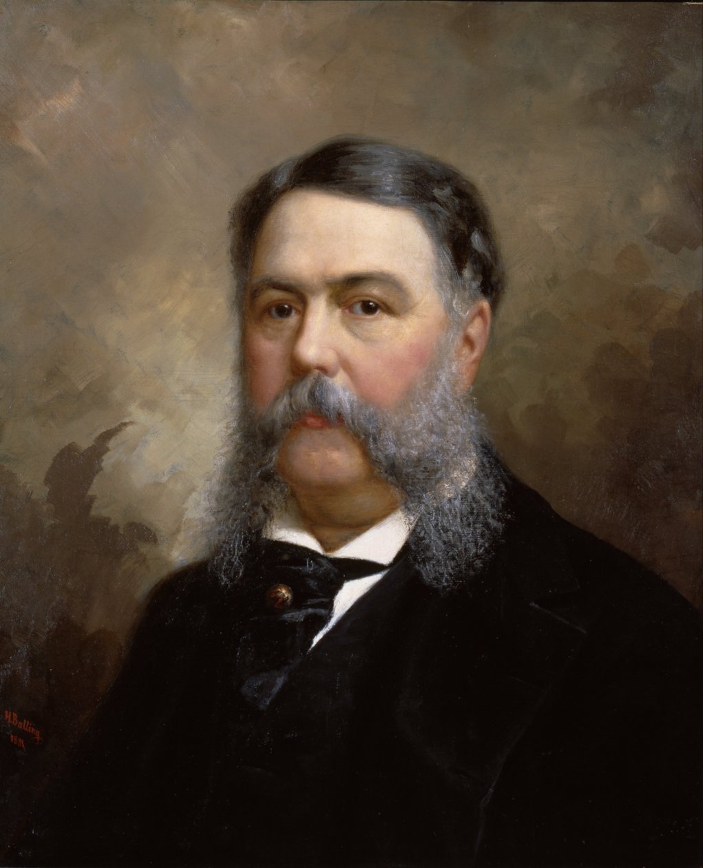 Chester A. Arthur od Ole Peter Hansen Balling