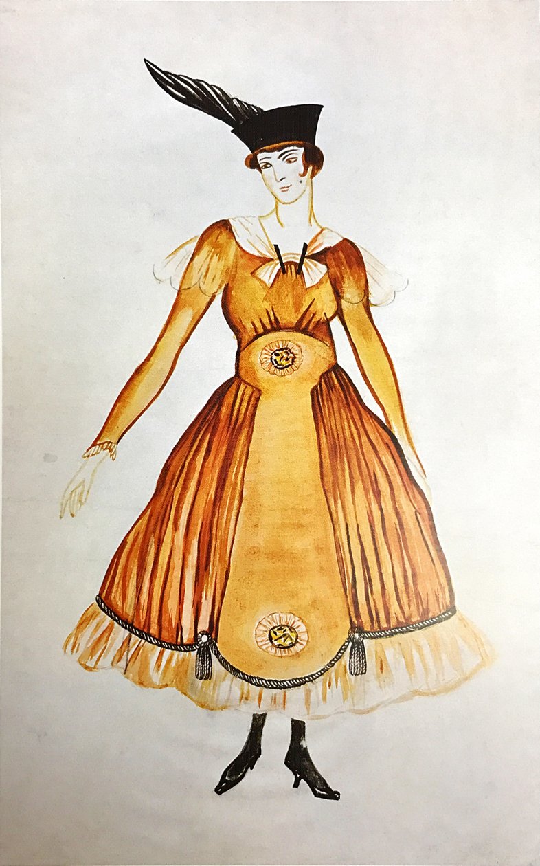 Design šatů od Olga Rozanova