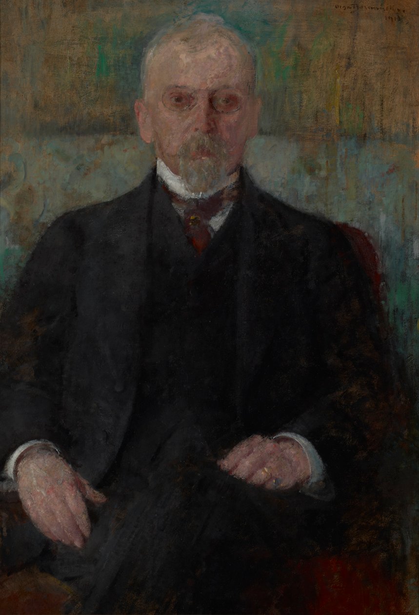 Henryk Sienkiewiczin (1846-1916) muotokuva od Olga Boznanska