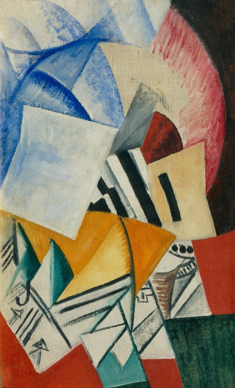 Skříň, 1918 od Olga Rozanova