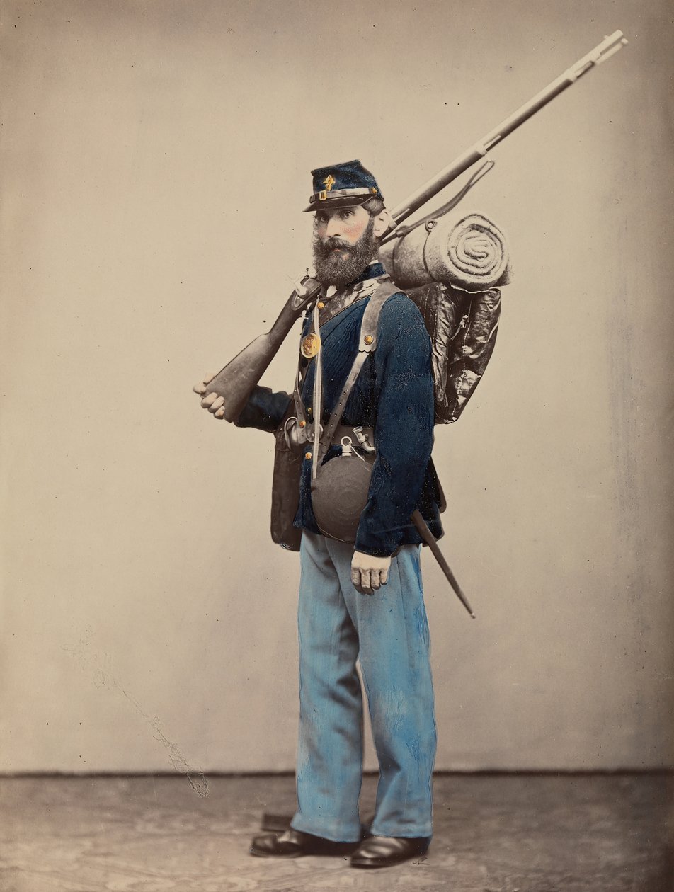 Únava, pochodový řád, 1866. od Oliver H. Willard.