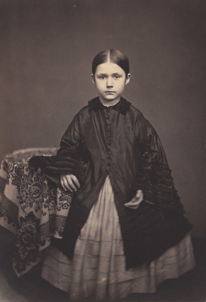 Portrét dívky, cca. 1857 (foto) od Oliver H. Willard