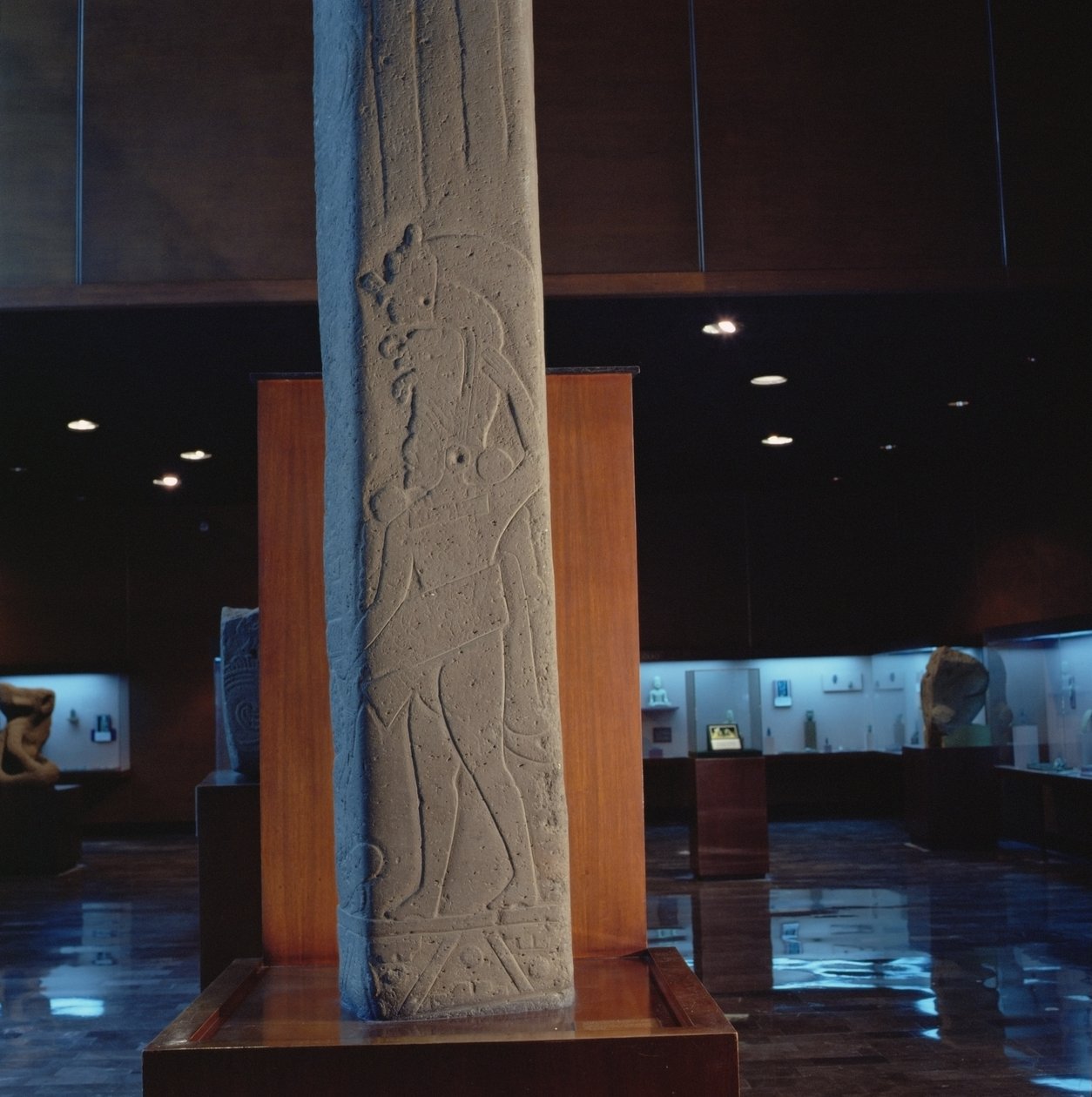 Stéla z Alvarada, stát Veracruz, předklasické období od Olmec