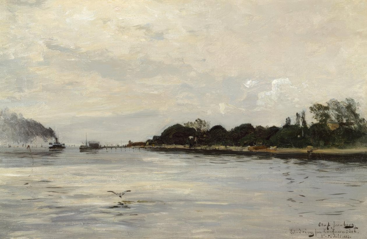 Olof Jernberg, skandinávské pobřeží od Olof Jernberg