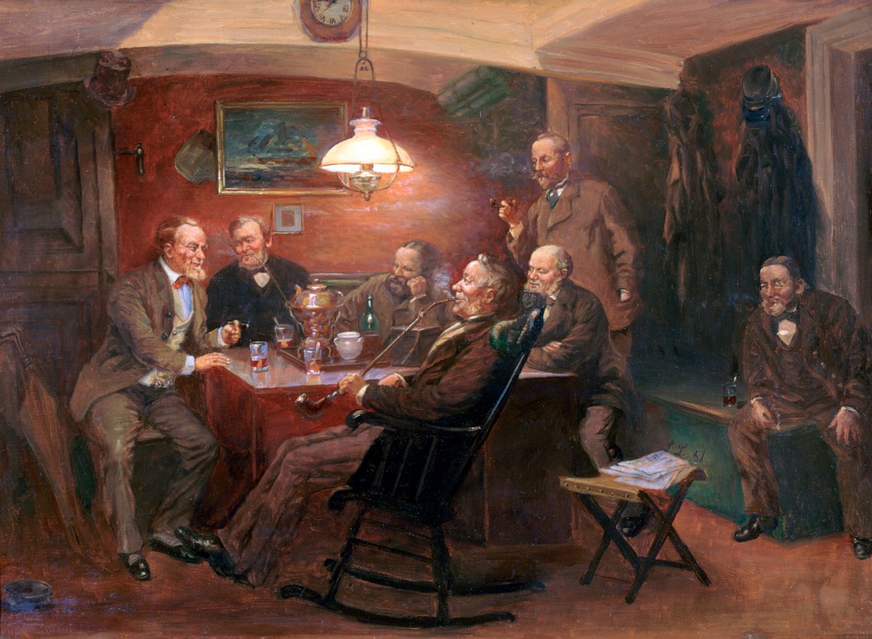 Dobrá historie, 1871 od Oluf Simony Jensen