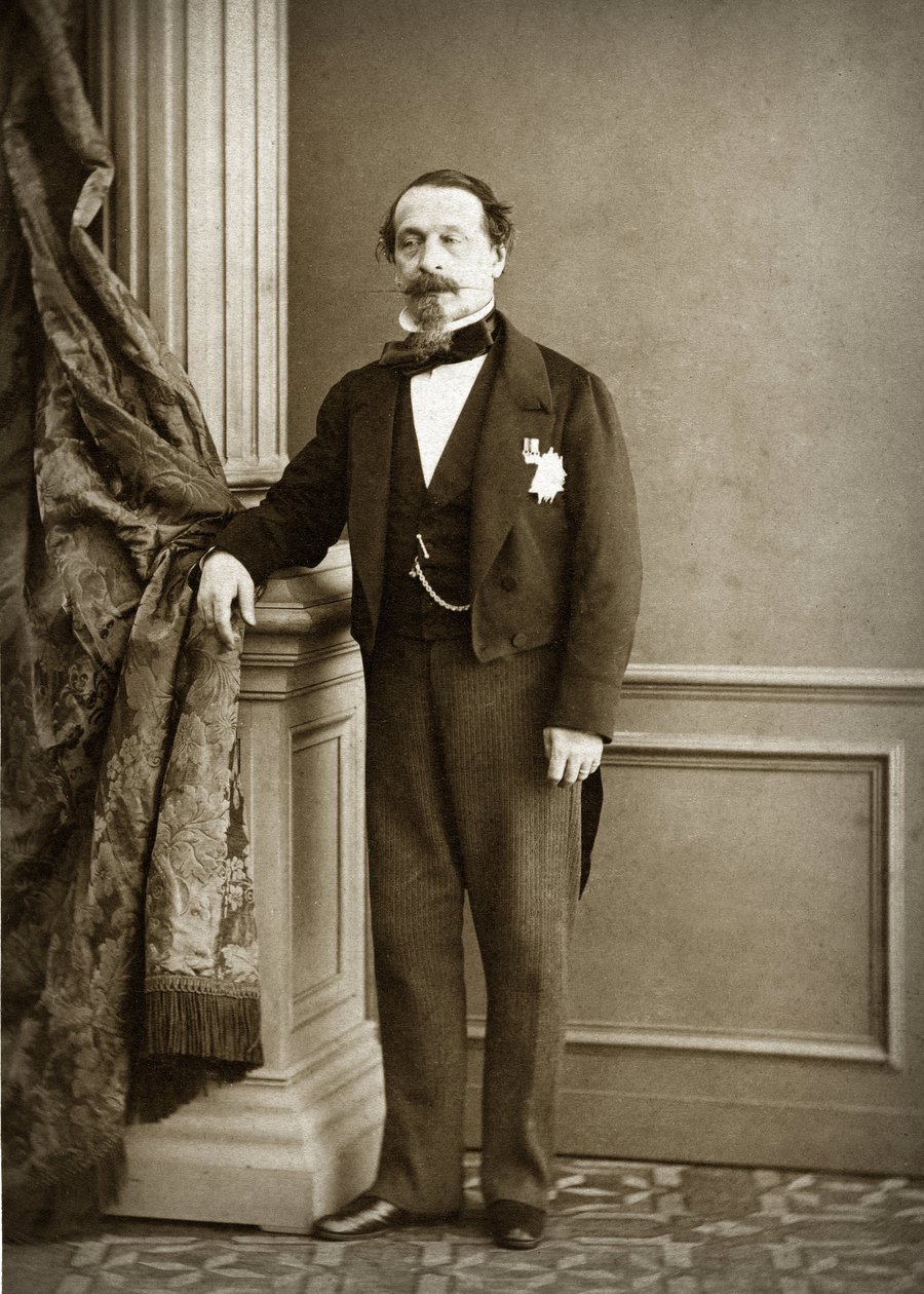Napoleon III od Olympe Aguado de las Marismas (1827-1894) od Olympe Aguado