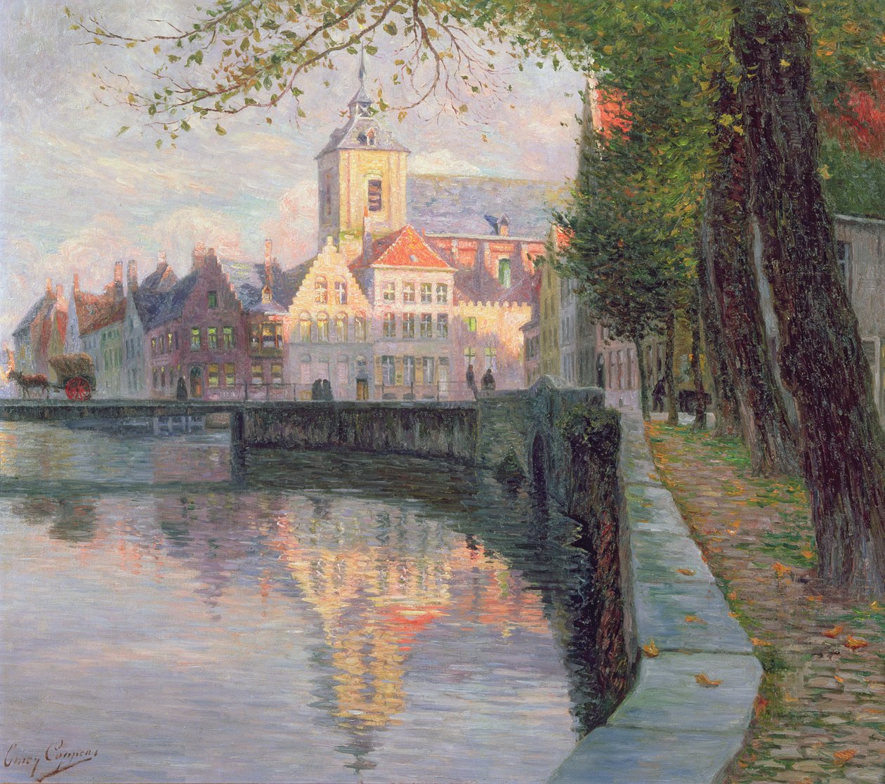 Podzim v Bruggách od Omer Coppens