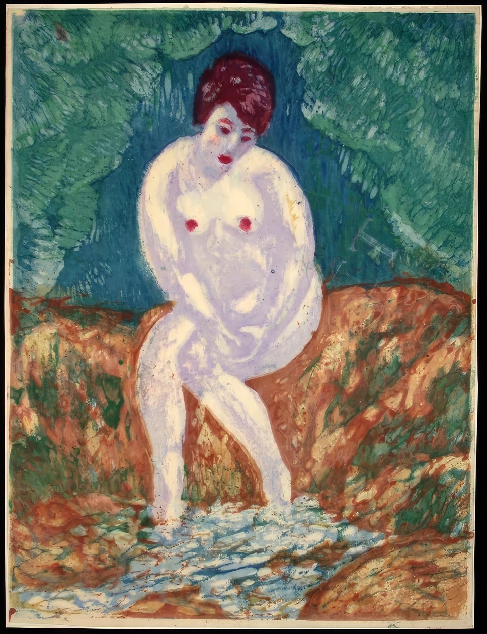 Jaro, ze série „Štěstí“ od Onchi Kôshirô