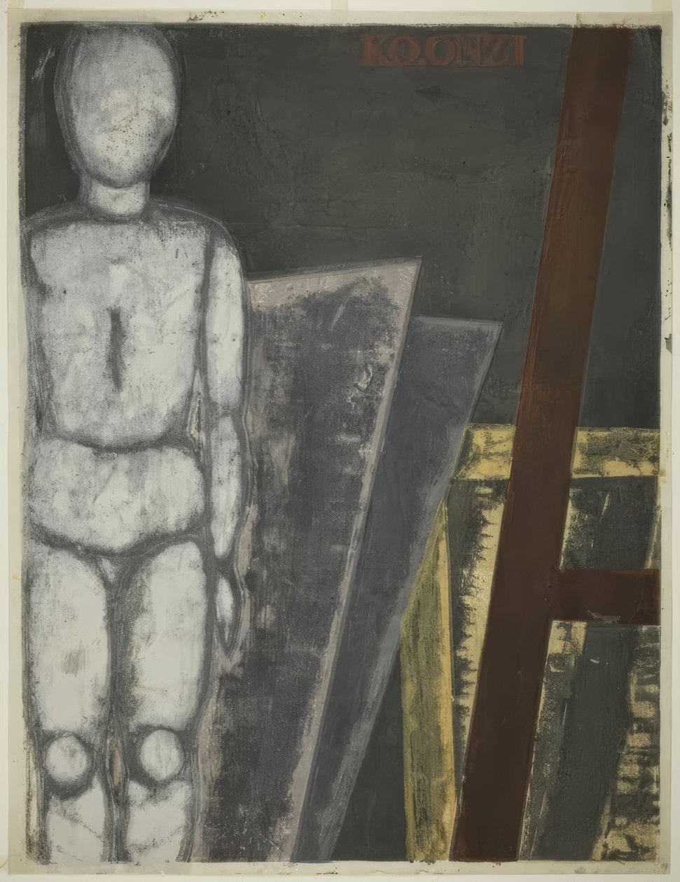 Manekýn ve studiu od Onchi Kôshirô