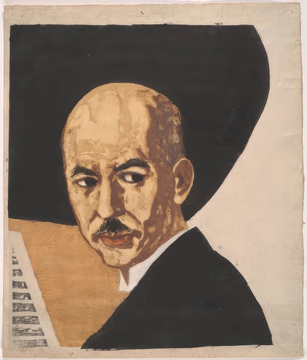 Portrét Yamady Kosaku od Onchi Kôshirô