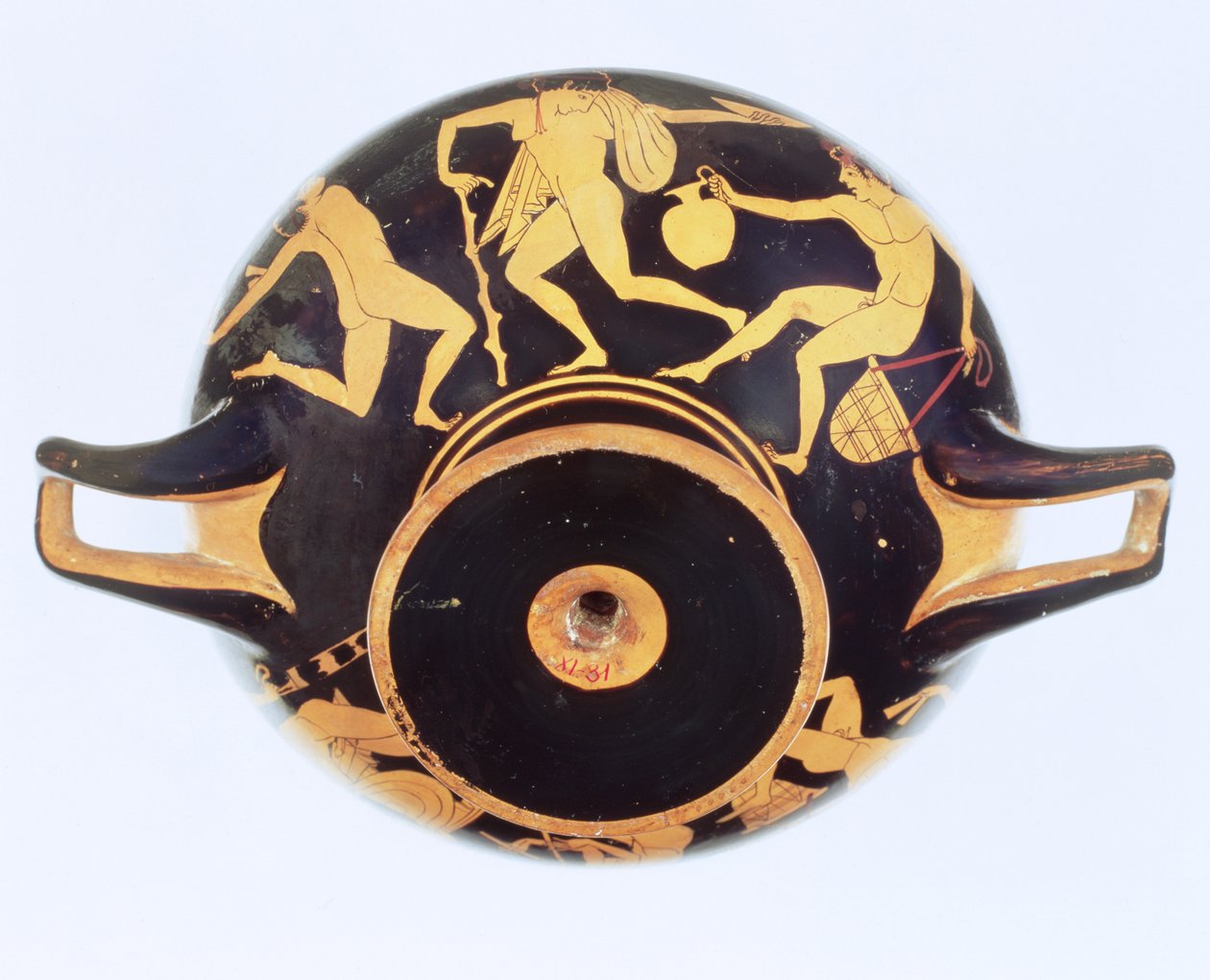 Attic Červenofigurový kylix, 500-480 př. n. l. (keramika) od Onesimos Painter