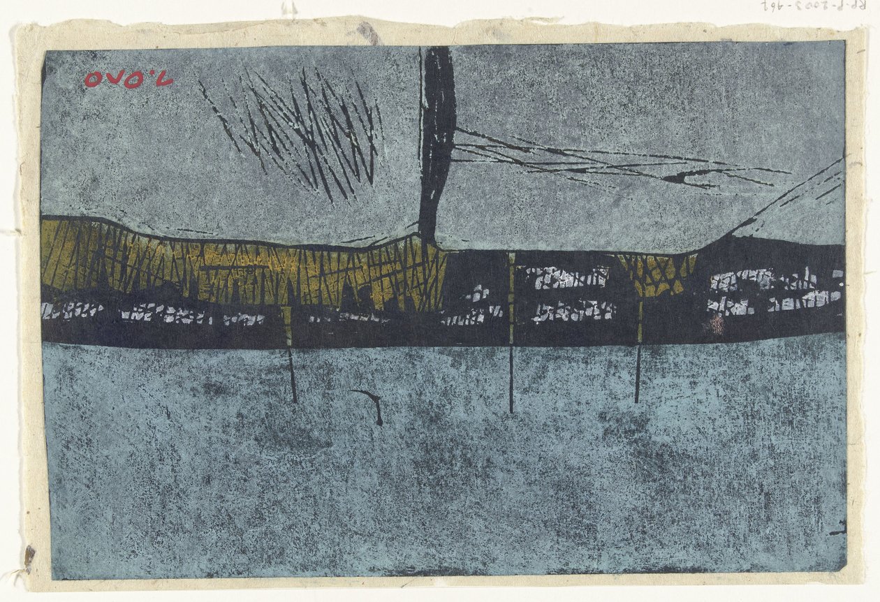 Severní moře Kita no umi (název na objektu) od Ono Tadashige (signed by artist)