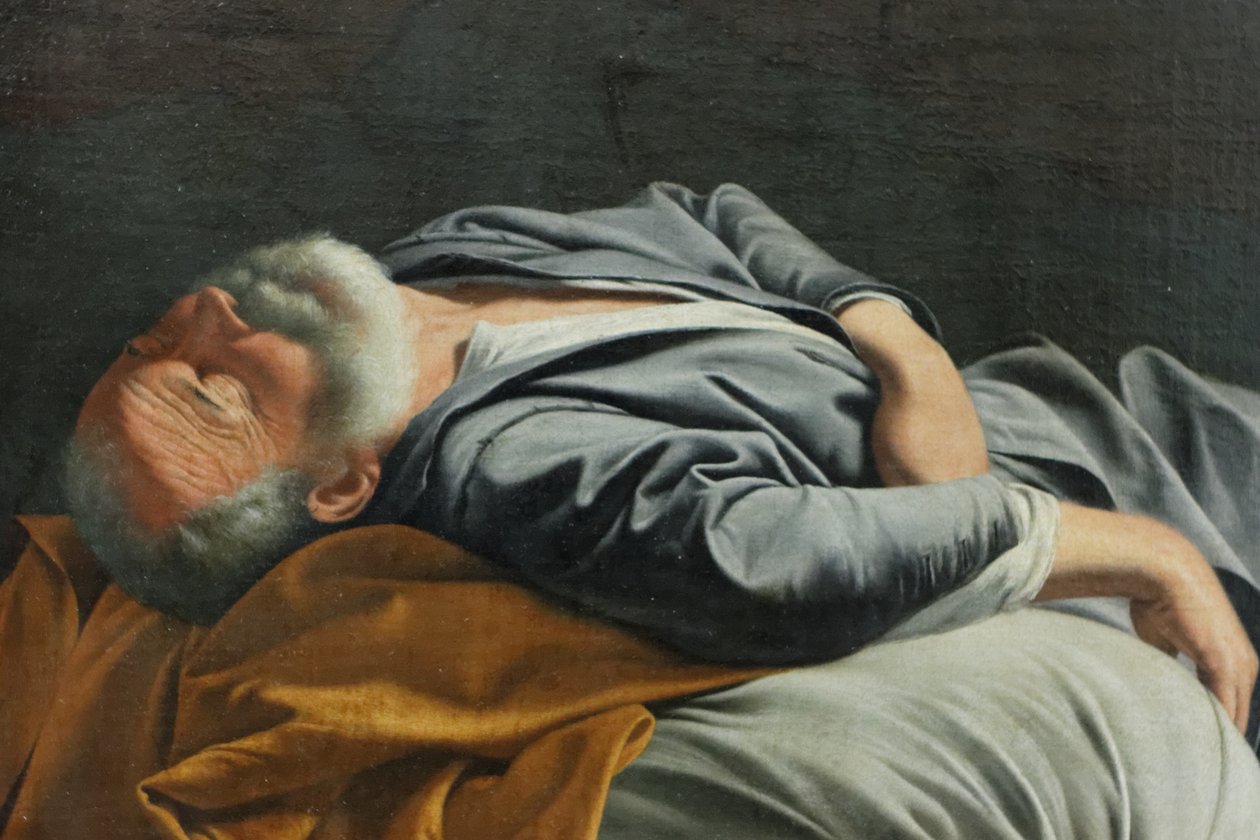Odpočinek při útěku do Egypta od Orazio Gentileschi