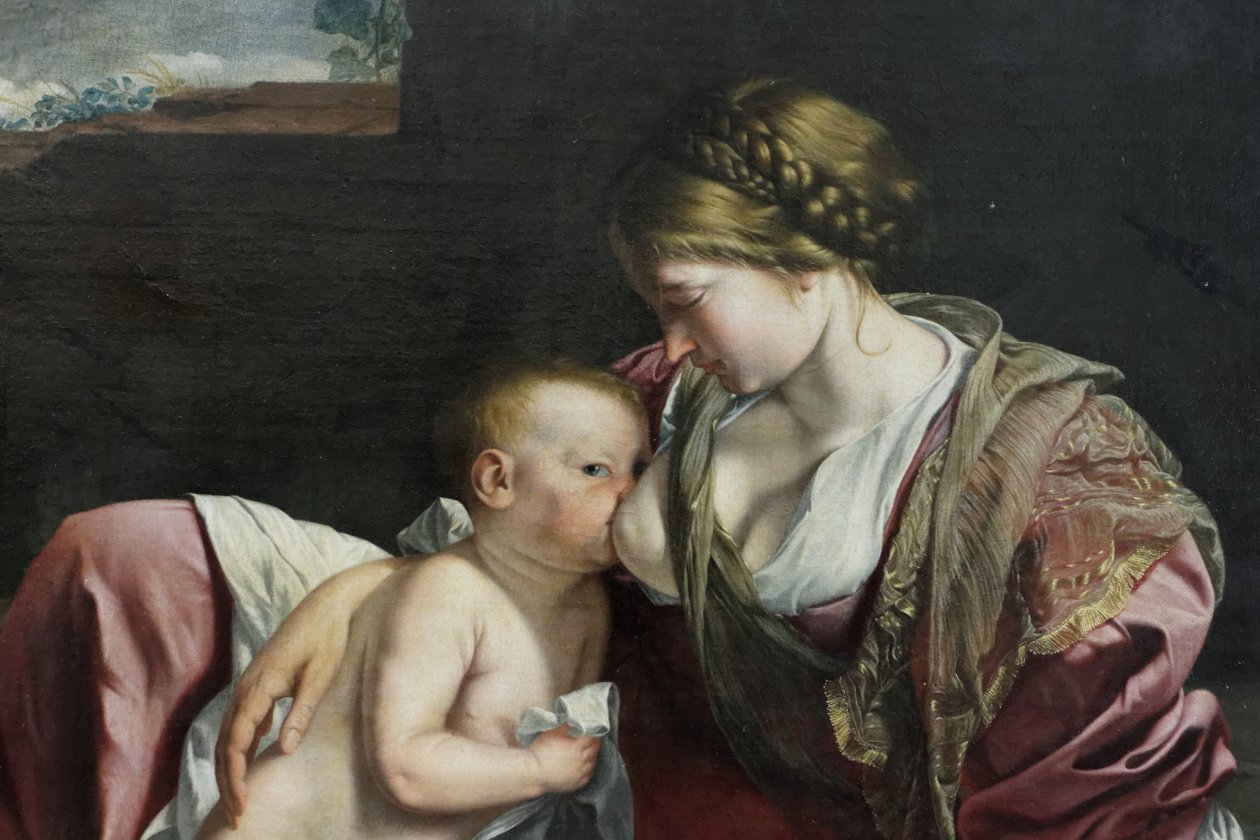 Odpočinek při útěku do Egypta od Orazio Gentileschi