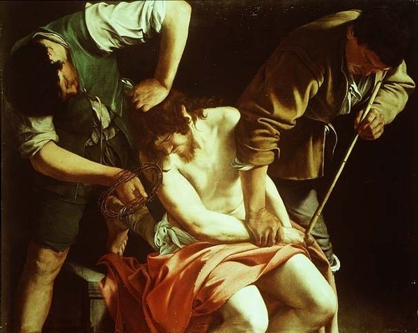 Korunování trním od Orazio Gentileschi