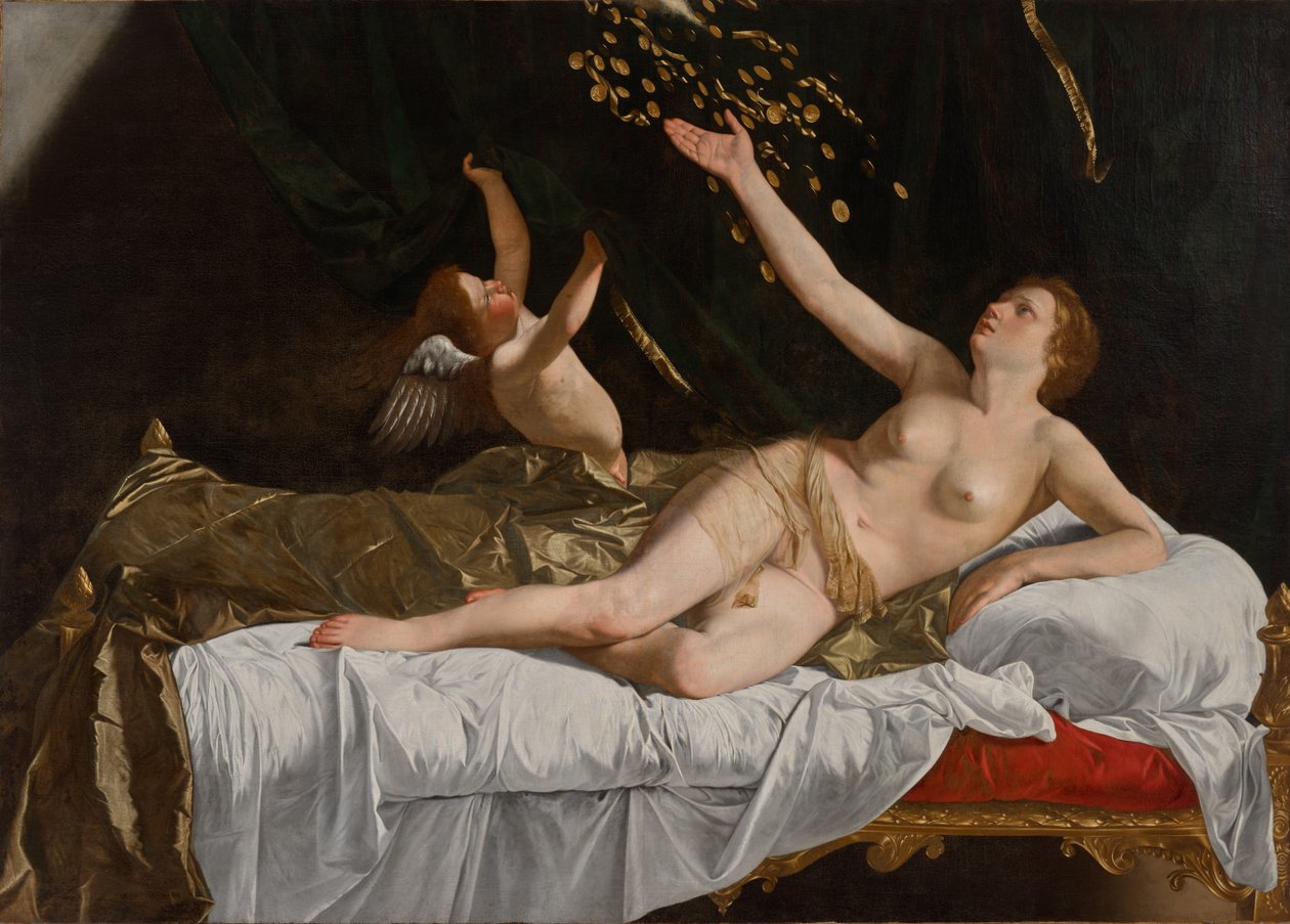 Danae od Orazio Gentileschi