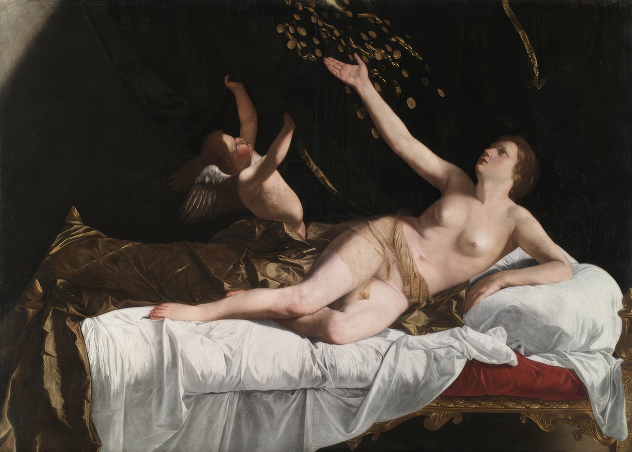 Danaë od Orazio Gentileschi