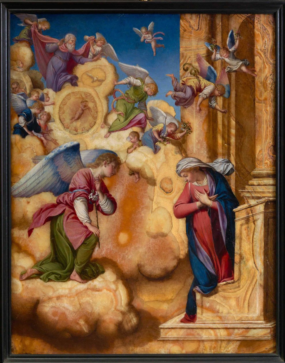 Zvěstování, ca. 1600. od Orazio Gentileschi