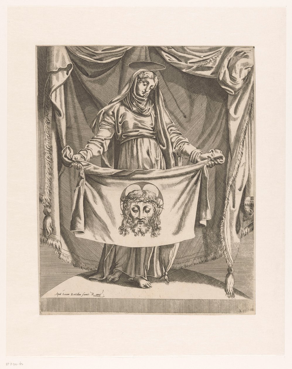 Veronika s potem od Orazio de Santis (attributed to)
