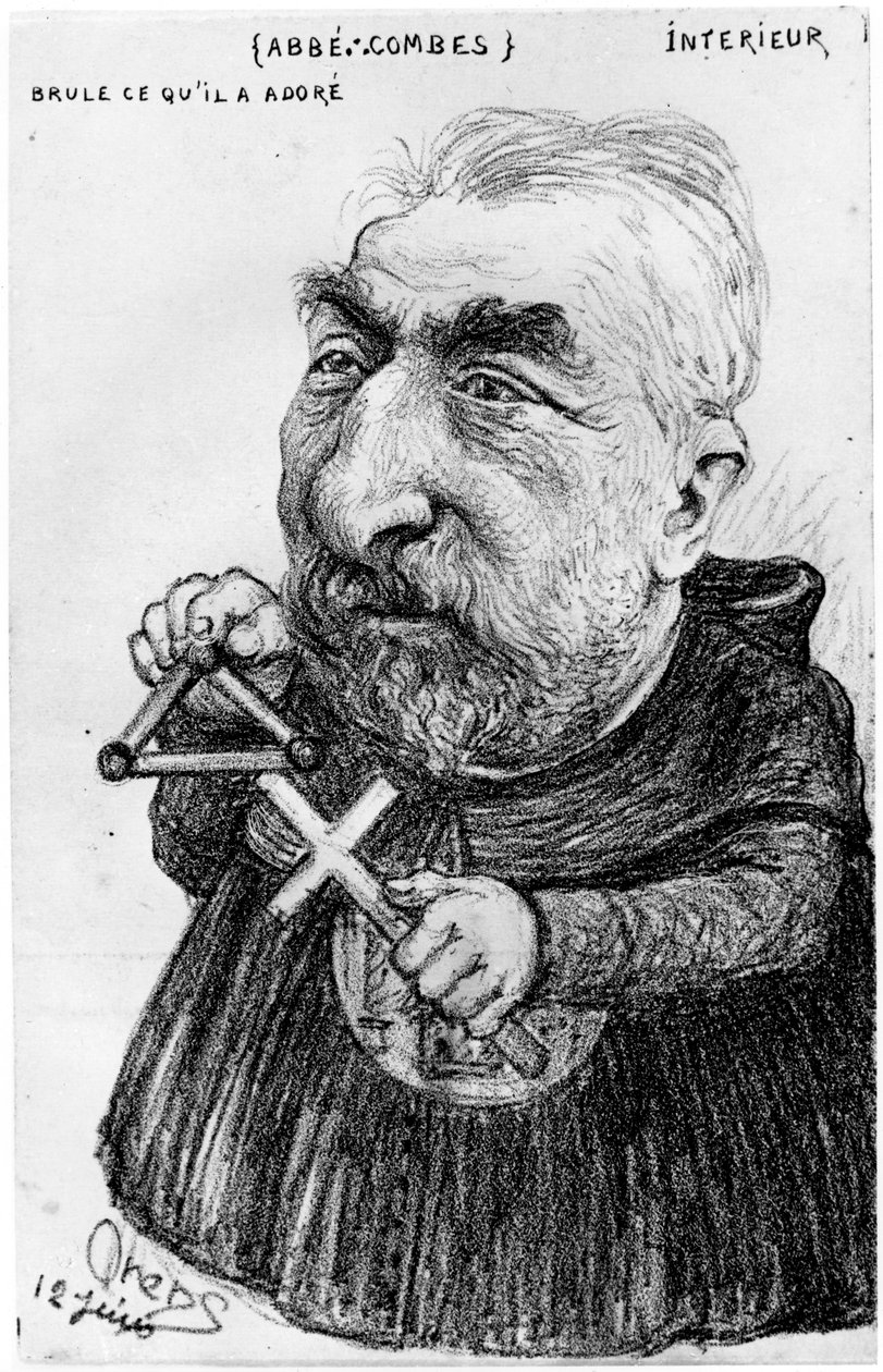 Emile Combes, francouzský politik, 20. století. od Orens Denizard
