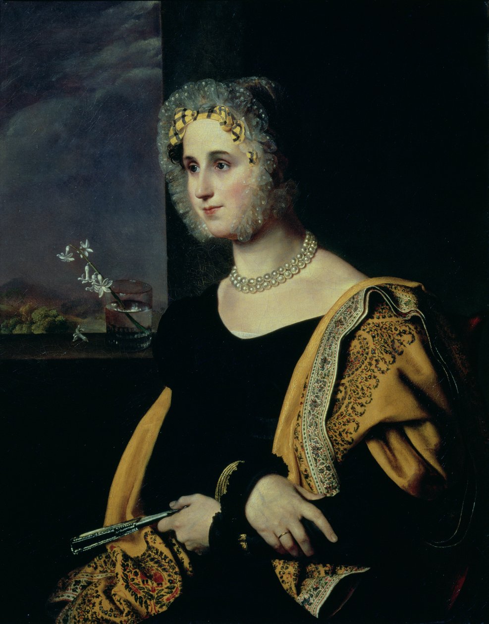 Portright of Ekaterina Avdulina, její Yakovleva (1788-1832) 1822-23 od Orest Adamovich Kiprensky