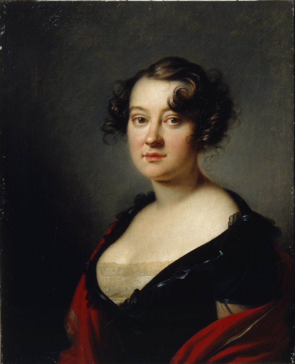 Portrét princezny Eleny Mikhailovny Galitsine 1776-1856, 1815 od Orest Adamovich Kiprensky