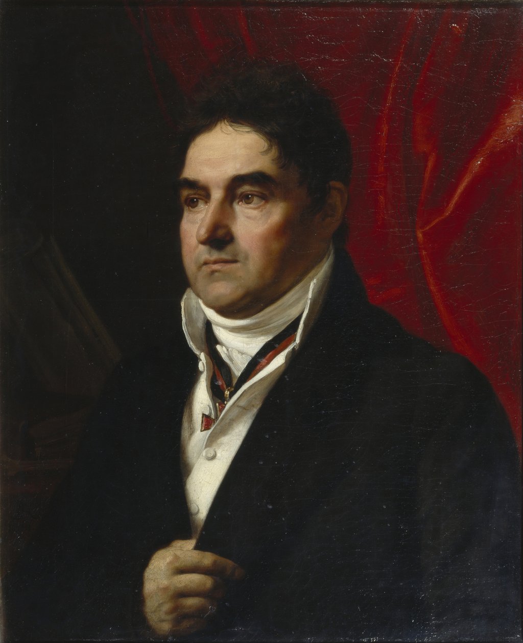 Portrét Vasilije Semjonoviče Chvostova 1756-1832, 1814 od Orest Adamovich Kiprensky