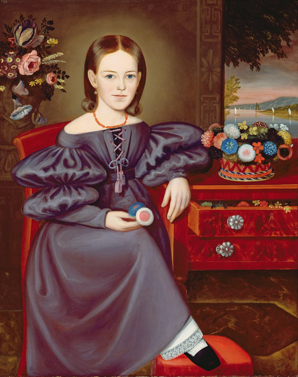Slečna Tweedy z Brooklynu, kolem roku 1845 od Orlando I. Bears