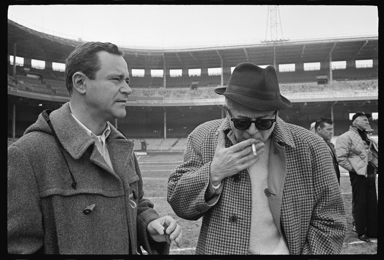 Billy Wilder a Jack Lemmon na natáčení 