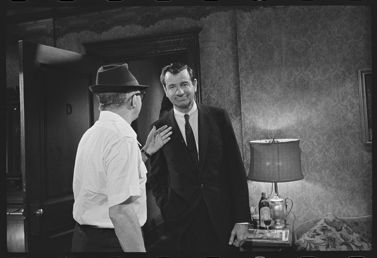 Billy Wilder a Walter Matthau na natáčení 