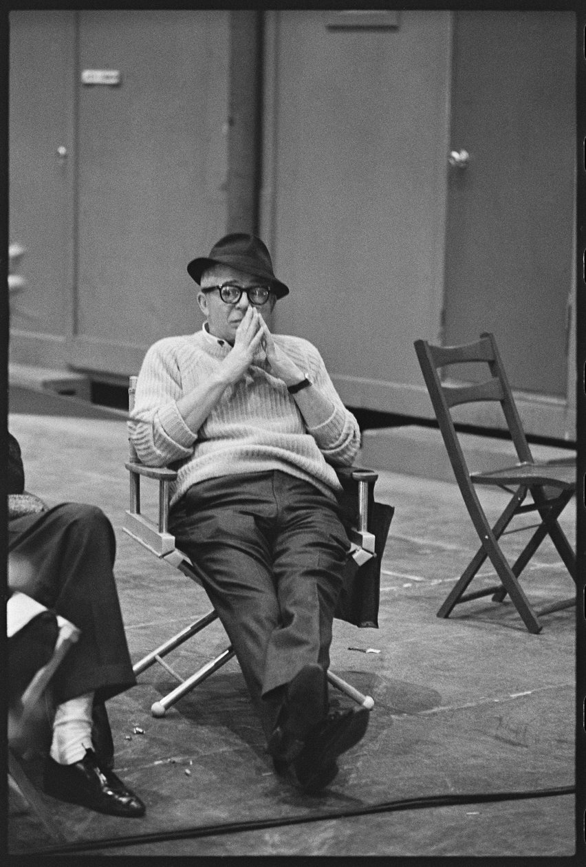 Billy Wilder na natáčení 