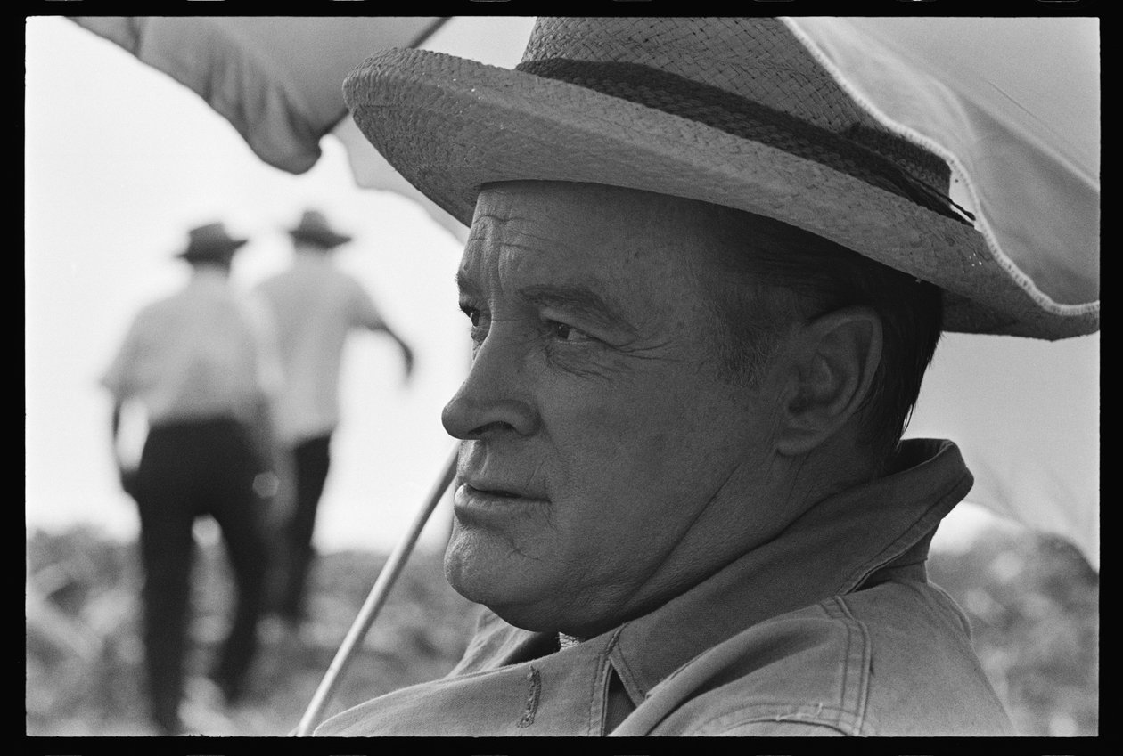 Bob Hope na natáčení filmu 