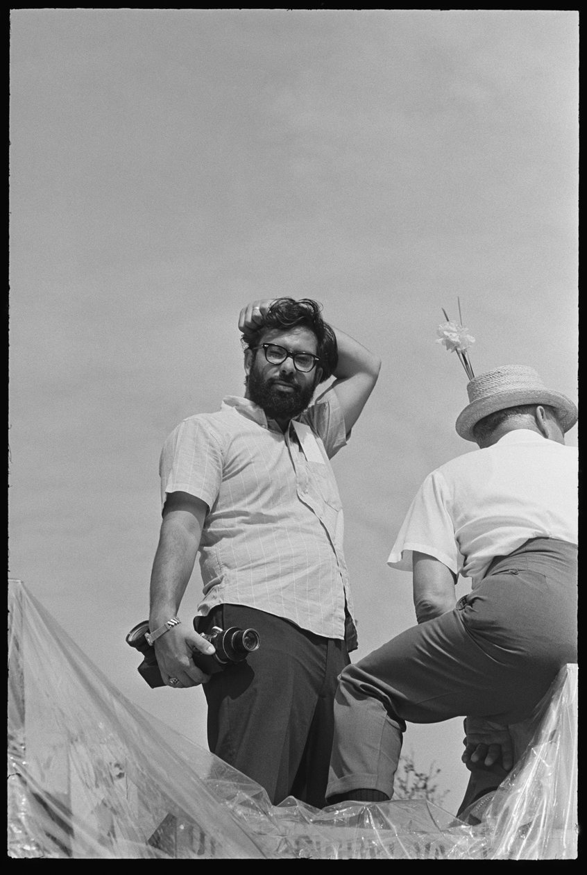 Francis Ford Coppola na natáčení filmu Finian