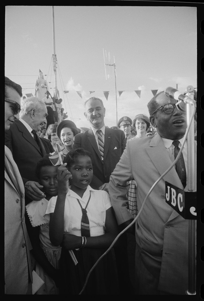 Lyndon B. Johnson na Jamajce od Orlando Suero