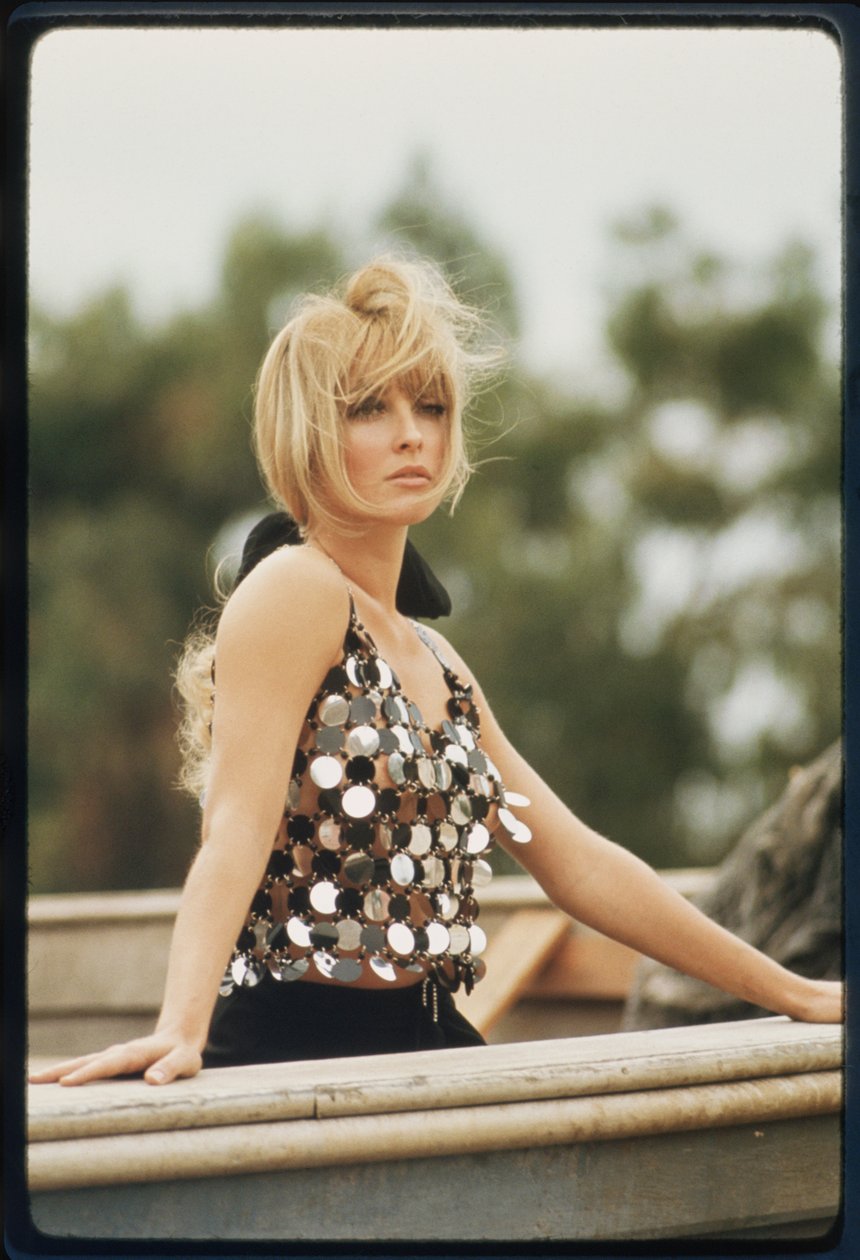 Portrét Sharon Tate od Orlando Suero