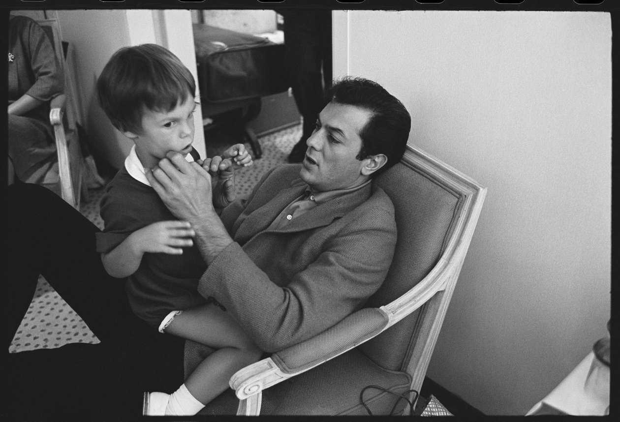 Tony Curtis s dcerou Jamie Lee Curtis od Orlando Suero