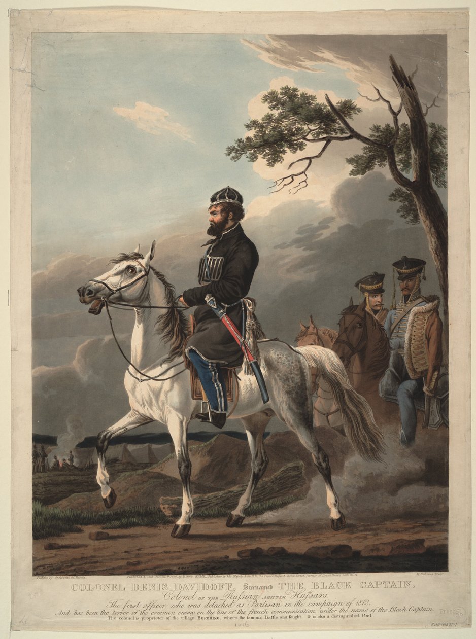 Denis Davydov 1784-1839, 1814 od Orlowski