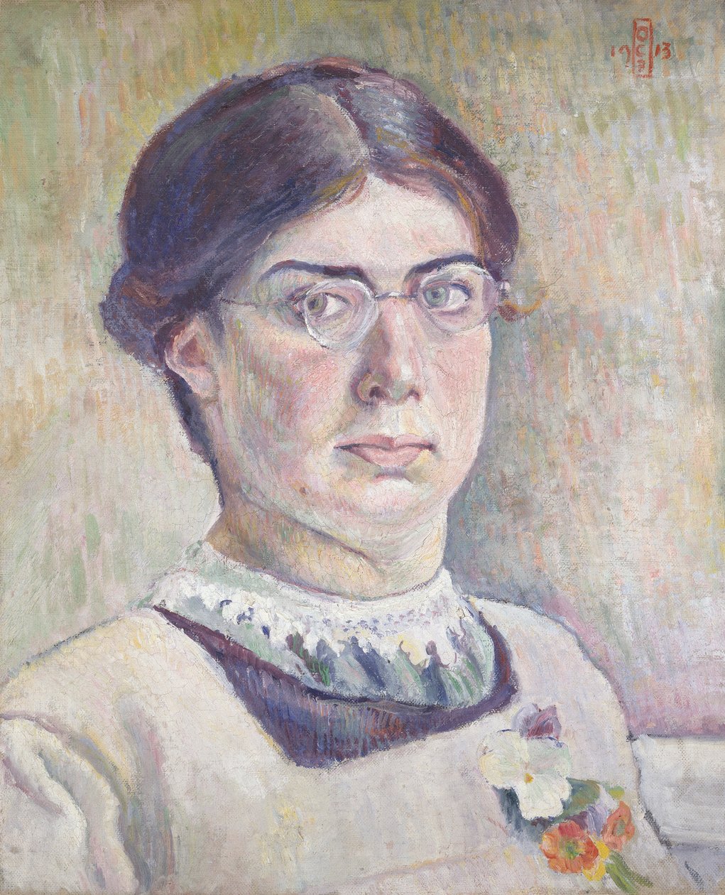 Autoportrét, 1913 od Orovida Camille Pissarro