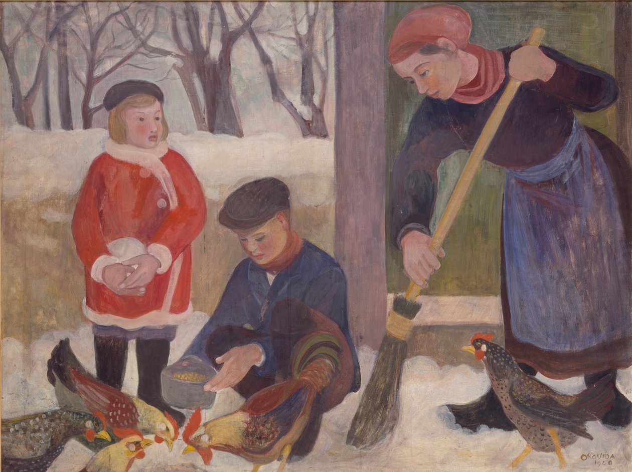 Zima, 1940 od Orovida Camille Pissarro